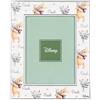 VALENTI & CO. - Disney Winnie The Pooh - Cornice legno 13x18 cm - Portafoto da tavolo con dettagli in argento - Idea Regalo Neonato o Regalo Battesimo - Cornice foto per cameretta bambino