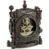 Veronese Design VERONESE The Grand Machine - Orologio da tavolo in stile steampunk, finitura in bronzo