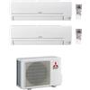 Mitsubishi Condizionatore dual SMART Msz Dw White MSZDW35VF, MSZDW35VF MXZ-2HA50