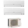 Mitsubishi Condizionatore dual SMART Msz Dw White MSZ-DW25VF+MSZ-DW35VF