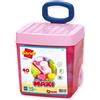 Ecoiffier Carrello Ecoiffier Maxi 40 Grandi Mattoncini Blocchi Costruzione Bambini 12+