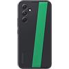 SAMSUNG Cover Slim Strip Case Originale per SAMSUNG GALAXY A54 5G SM-A546 Fibbia Nero