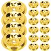 16pcs Lampada olio Porta di Porta di stoppini galleggianti Olio Olio