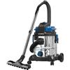 HYUNDAI ASPIRATORE ASPIRAPOLVERE ASPIRALIQUIDI BIDONE INOX 20Lt 1000W SILENZIOSO HYUNDAI