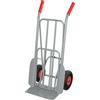 UNIKO - DFL CARRELLO PORTASACCHI CON PALA RIBALTABILE ACCIAIO VERNICIATO PORTATA MAX 150KG