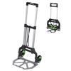 RIBIMEX CARRELLO PORTAPACCHI SACCHI PALA PIEGHEVOLE PORTATA MAX 80Kg ALLUMINIO RIBIMEX