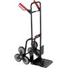 KREATOR CARRELLO SCALE 6 RUOTE TRASPORTO PACCHI 120Kg PORTAPACCHI MANUALE KREATOR