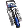 Expert 'Expert e032942 - Set di bussole e cricchetto 1/2 - 18 Htas su rack