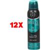 Breeze 12 X Breeze Deodorante Spray Men 72h Dry Protection 150 Ml