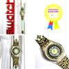 Swatch Donna Lady Vinci's Twist LK124 1991 Vintage Orologio da polso Anni 80 NOS
