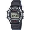 Casio Orologio CASIO W-220HF-8AVEF Pelle Nero Tessuto Grigio Vintage