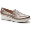Stonefly Mocassino Donna Stonefly Modello PASEO IV LAMINATED LTH METAL FIZZ