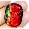 30,55 Ct Pietra Preziosa Ammolite Naturale Sciolta Simile All'Opale Doppio Raro