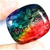 59,75 Ct Ammolite Naturale Pietra Preziosa Sciolta Simile All'Opale Doppio Raro