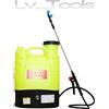 POMPA IRRORATRICE 16LT DISERBANTE A SPALLA A BATTERIA 16AH 6 ORE AUTONOMIA