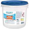 FLUXY TRIPLEX PASTIGLIE SOLUBILI DA 200gr PER PISCINE MULTIFUNZIONE 1/5/25kg FLUXY