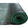 LIF RETE TELO OMBREGGIANTE VERDE OMBRA 90% IN ROTOLO OSCURANTE FRANGISOLE 2 X 100 mt