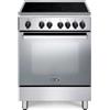 De Longhi Cucina 4 Fuochi Forno Elettrico Multifunzione 60x60 cm Inox DMX 64 VL Delonghi