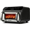G3 Ferrari Friggitrice ad Aria 10lt 2000W con Griglia Nero Friggisano BBQ G10181 G3 Ferrari