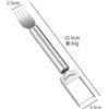TAGLIANGURIA TAGLIA AFFETTA E SERVI ANGURIA FETTA MELONE CANTALUPO ACCIAIO INOX