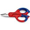 KNIPEX FORBICI ELETTRICISTA FORBICE SPELAFILO SPELACAVI FILO FILI GOMMA KNIPEX