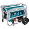 Total GRUPPO ELETTROGENO GENERATORE DI CORRENTE 3.5Kw 4 TEMPI CARRELLATO TOTAL