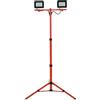 VALEX FARO DA CANTIERE LED CON TREPPIEDI TELESCOPICO 2x30W 4800LUMEN LUCE FREDDA VALEX