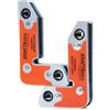 KRAFT SQUADRA MAGNETICA PER SALDATURA MAGNETE CALAMITA SET 2pz ANGOLO 90°