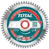 TOTAL DISCO TAGLIO LEGNO LAMA SEGA CIRCOLARE TRONCATRICE 24T 165mm TOTAL