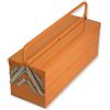 Mundial CASSETTA PORTAUTENSILI PORTA ATTREZZI 5 SCOMPARTI METALLO 55x21,5x22,5cm VUOTA