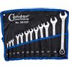 CONDOR SERIE KIT SET CHIAVI COMBINATE STELLA E FISSA INGLESI 12pz 6-22mm CONDOR