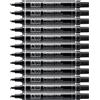 PENTEL MARKER PENTEL N50 PENNARELLO MARCATORE PROFESSIONALE PENTEL PEN N50 NERO 12 Pz