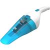 Black & Decker Mini aspirapolvere DUSTBUSTER Litio Wet&Dry (Ricaricabile) Bianco e Azzurro WDC