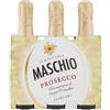 Gancia 3 BOTTIGLIE DI PROSECCO MASCHIO PROSECCO EXTRA DRY 200 ML ORIGINE CONTROLLATA