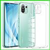 Cover per Xiaomi Mi 11 Lite 5G NE Trasparente Custodia Silicone Pellicola Vetro