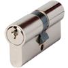 CISA Cilindro Europeo Cisa C2000 30-35 Ottone Nichelato - 3 chiavi