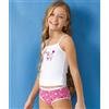 JADEA Coordinato bimba canottiera e slip cotone elasticizzato Jadea 181