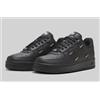 Nike HQ1180-001 Nike Air Force 1 Low Black Metallic Silver (donna)