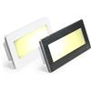 Partenopea Wisdom Faretto a LED Segnapasso per Scatola 506 da Esterno IP65 Luce con Switch CCT 5W