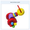 Girello in legno per bambini con animali, aiuto apprendimento