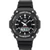 Casio AQ-S820W-1AV Orologio Sport 100M Resina Quadrante Nero Solare Uomo