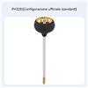 Misuratore pH suolo con tester temperatura e umidità LCD
