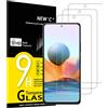 NEW C 3 Pezzi Vetro Temperato per Xiaomi Redmi Note 10 Pro Note 10 Pro Max 4G
