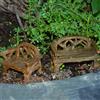 Non specificato Mini panca in miniatura ornamento da giardino per design bonsai e recinzione in