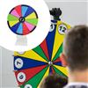 Ruota della roulette da tavolo, gioco della fortuna, superficie cancellabile da