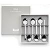 mepra by pininfarina set 6 cucchiaini moka acciaio inox 18/10 modello style ice