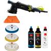 Titan Kit Lucidatrice Rotorbitale Titan TDA15C +Paste Abrasive 3x250 ml +Tamponi Rupes