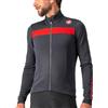 Castelli 4518511 PURO 3 JERSEY FZ Maglia lunga Uomo DARK GRAY/RED REFLEX L