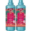 Tesori d'Oriente - Ammorbidente Lavatrice Concentrato Ayurveda, dalle Note di Amla e Patchouli, Fino a 38 Lavaggi, con Preziose Microcapsule Per Capi Morbidi e Profumati, 760 ml (Confezione da 2)