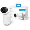 Garza - Set di testine Duo per radiatore + sensore portatile, valvola termostatica, controllo app e voce (Alexa e Google Home), modalità manuale/automatico.Necessario dispositivo Bridge/HUB ZigBee 3.0